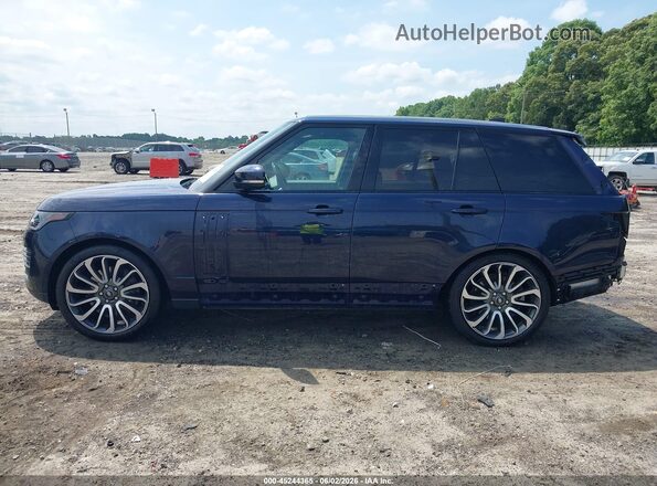 SALGS2RE5JA511646 2018 LAND ROVER RANGE ROVER Navy 
