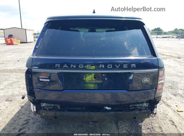 SALGS2RE5JA511646 2018 LAND ROVER RANGE ROVER Navy 