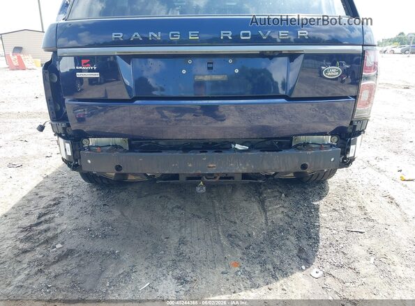SALGS2RE5JA511646 2018 LAND ROVER RANGE ROVER Navy 