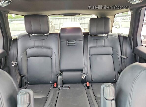 SALGS2RE5KA548259 2019 LAND ROVER RANGE Black Widok tylnych siedzeń