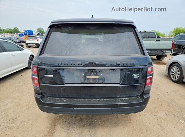 SALGS2RE5KA548259 2019 LAND ROVER RANGE Black Widok z tyłu