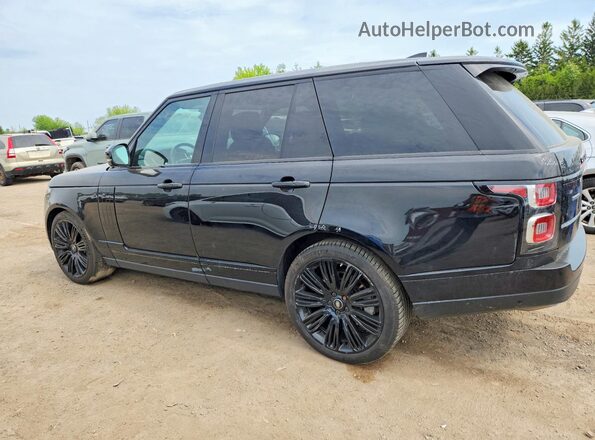 SALGS2RE5KA548259 2019 LAND ROVER RANGE Black Tył lewy
