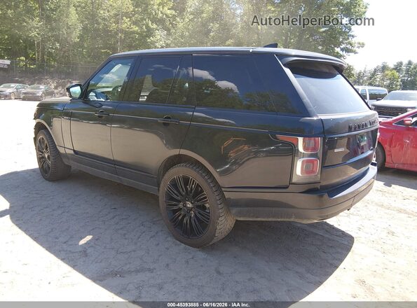 SALGS2RE6KA518493 2019 LAND ROVER RANGE ROVER Black უკანა მარცხენა