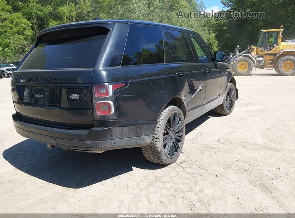 SALGS2RE6KA518493 2019 LAND ROVER RANGE ROVER Black უკანა მარჯვენა
