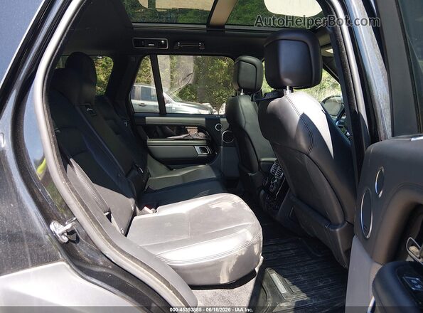 SALGS2RE6KA518493 2019 LAND ROVER RANGE ROVER Black VIN კოდის სტიკერის ხედი