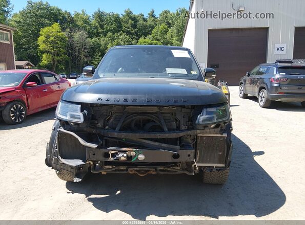 SALGS2RE6KA518493 2019 LAND ROVER RANGE ROVER Black ხელსაწყოთა პანელის ხედი