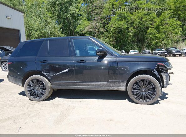 SALGS2RE6KA518493 2019 LAND ROVER RANGE ROVER Black უკანა სალონის ხედი