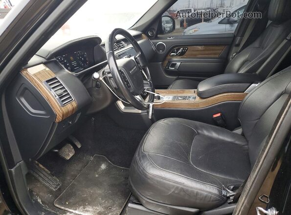 SALGS2RE7JA515021 2018 LAND ROVER RANGE Gray Vista interior delantera