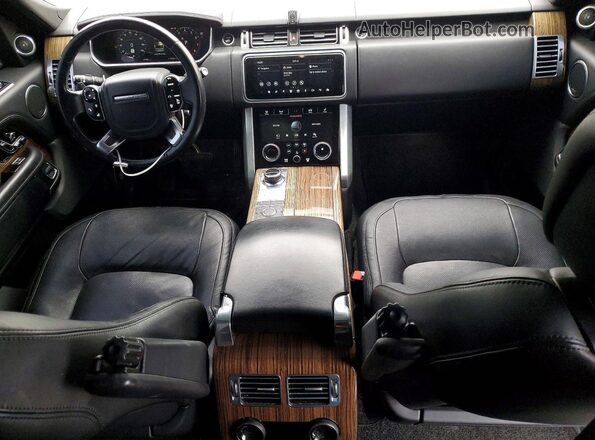 SALGS2RE7JA515021 2018 LAND ROVER RANGE Gray Vista del salpicadero
