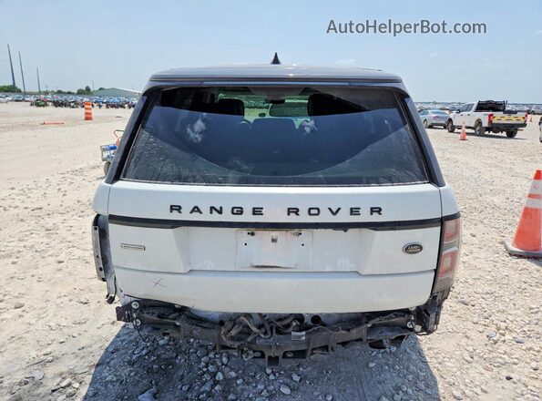 SALGS2RE8KA520360 2019 LAND ROVER RANGE White Հետևի տեսք