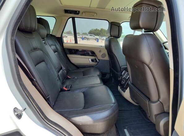 SALGS2RE8KA520360 2019 LAND ROVER RANGE White Հետևի նստատեղերի տեսք