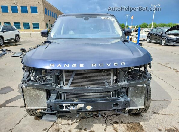 SALGS2RE9JA501024 2018 LAND ROVER RANGE Blue Widok z przodu