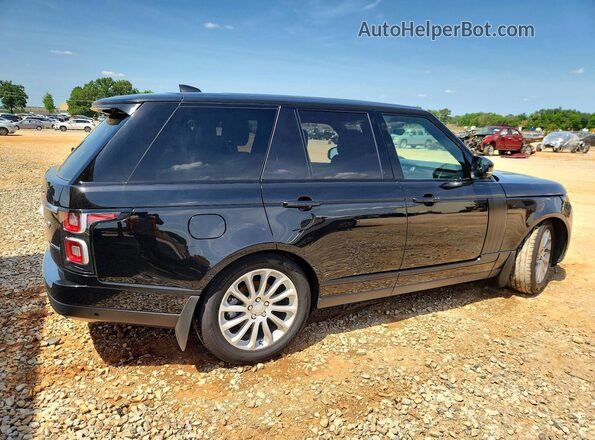 SALGS2RK6LA585537 2020 LAND ROVER RANGE Черный Задняя правая четверть