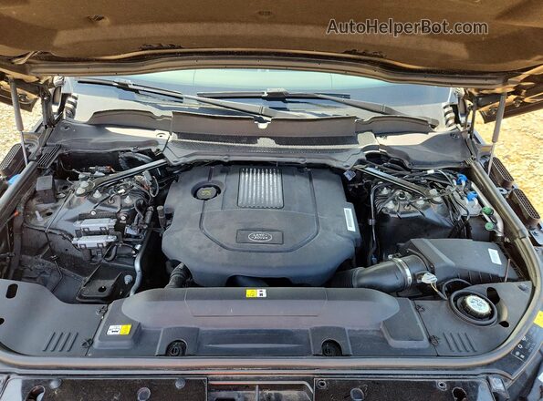 SALGS2RK6LA585537 2020 LAND ROVER RANGE Черный Вид подкапотного пространства