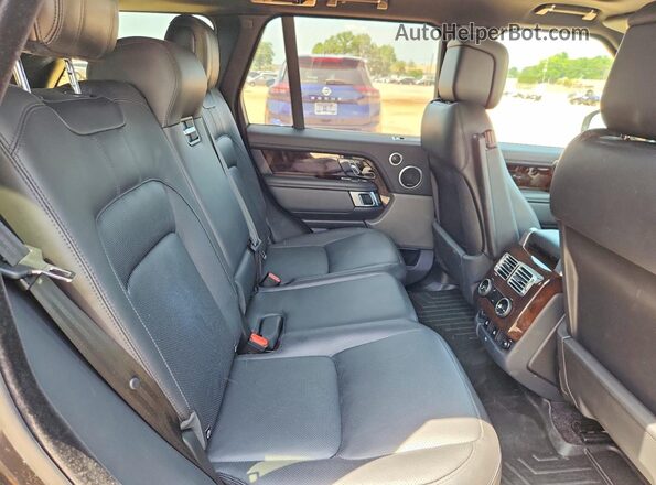 SALGS2RK6LA585537 2020 LAND ROVER RANGE Черный Вид задней части салона