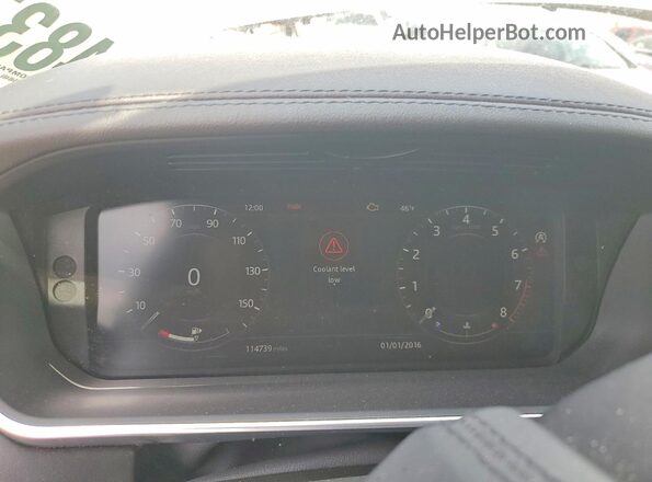 SALGS2RU2LA413460 2020 LAND ROVER RANGE White Instrument cluster view