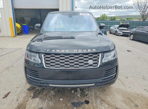 SALGS2RU2LA576187 2020 LAND ROVER RANGE Black Widok z przodu