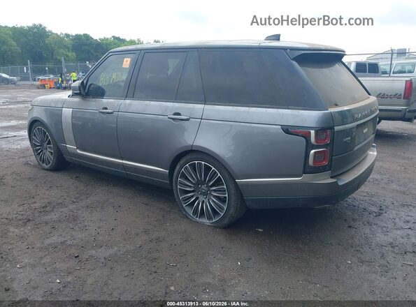 SALGS2RU3NA464744 2022 LAND ROVER RANGE ROVER Gray Rear left