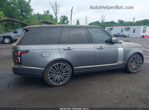 SALGS2RU3NA464744 2022 LAND ROVER RANGE ROVER Gray 360 interior view