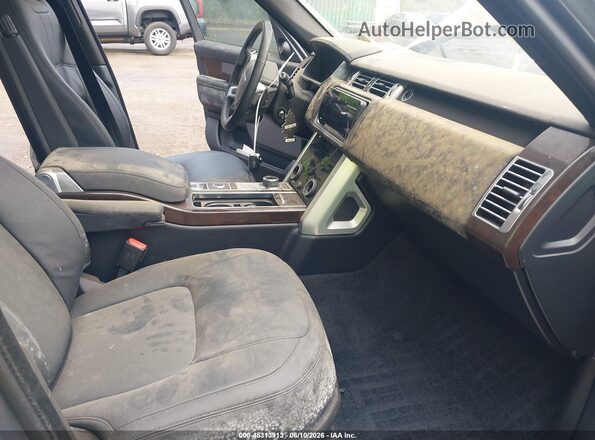 SALGS2RU3NA464744 2022 LAND ROVER RANGE ROVER Gray Front interior view