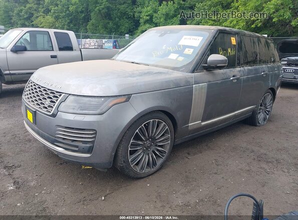 SALGS2RU3NA464744 2022 LAND ROVER RANGE ROVER Gray Front left