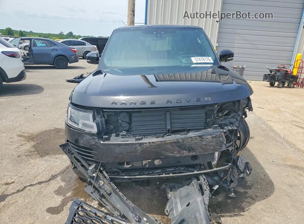 SALGS2RU6MA424558 2021 LAND ROVER RANGE Black Դիմացի տեսք