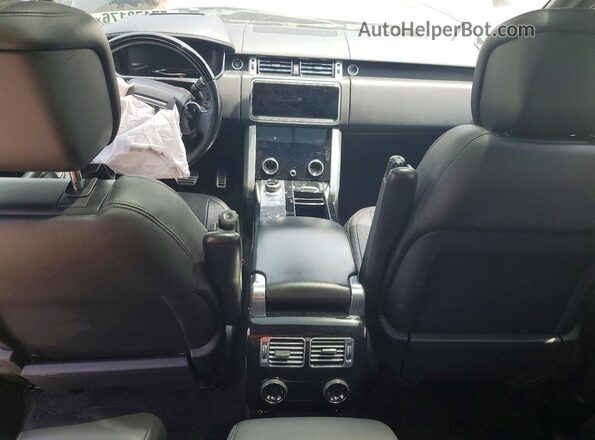 SALGS2RU6MA424558 2021 LAND ROVER RANGE Black Առջևի վահանակի տեսք