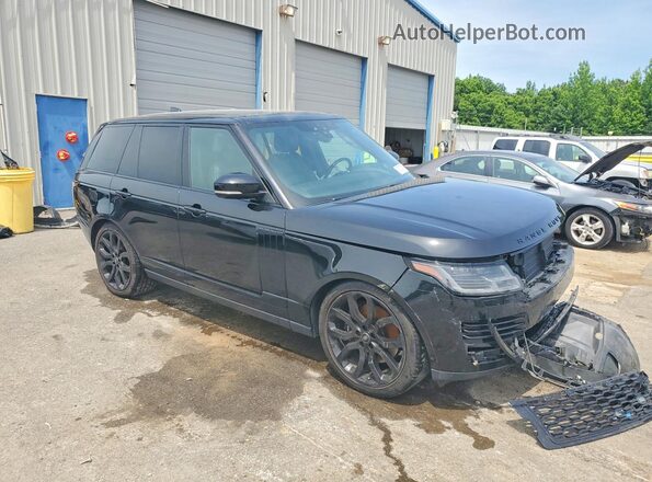 SALGS2RU6MA424558 2021 LAND ROVER RANGE Black Առջևի աջ