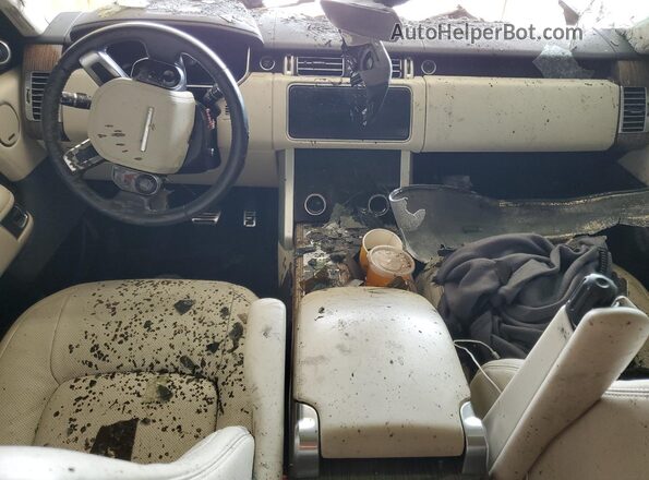 SALGS2RU8MA448148 2021 LAND ROVER RANGE Gray Widok deski rozdzielczej