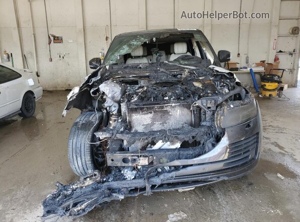 SALGS2RU8MA448148 2021 LAND ROVER RANGE Gray Widok z przodu
