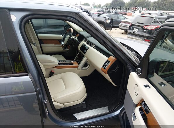 SALGS2RU8MA448215 2021 LAND ROVER RANGE ROVER Blue წინა სალონის ხედი