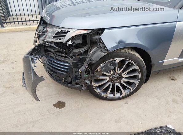 SALGS2RU8MA448215 2021 LAND ROVER RANGE ROVER Blue წინა ხედი