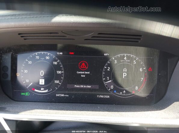 SALGS2RU9LA413973 2020 LAND ROVER RANGE ROVER Black Հետևի նստատեղերի տեսք