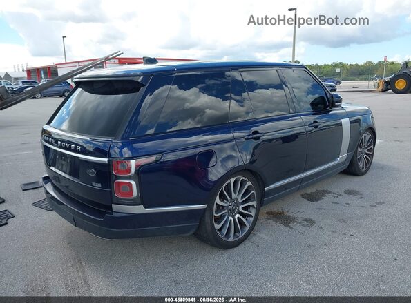 SALGS2SE3LA568926 2020 LAND ROVER RANGE ROVER Blue Trasero derecho