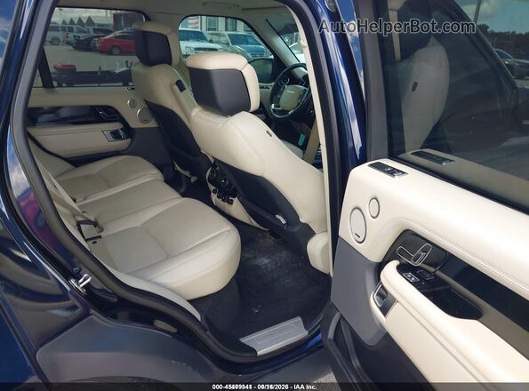 SALGS2SE3LA568926 2020 LAND ROVER RANGE ROVER Blue Vista de la etiqueta del VIN