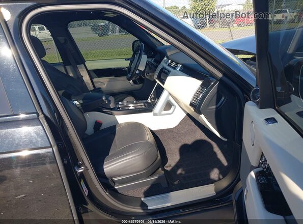 SALGS2SE3MA438887 2021 LAND ROVER RANGE ROVER Черный Вид салона спереди