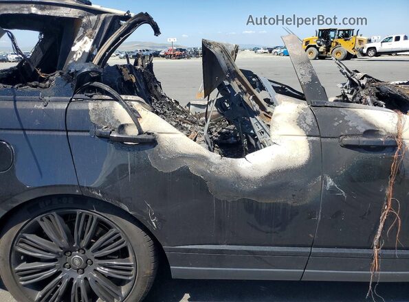 SALGS2SE5LA569706 2020 LAND ROVER RANGE Black უკანა სალონის ხედი