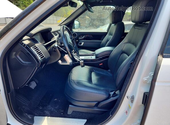 SALGS2SE5LA592564 2020 LAND ROVER RANGE White Вид салону спереду