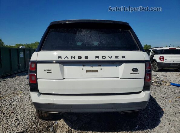 SALGS2SE5LA592564 2020 LAND ROVER RANGE White Вид ззаду
