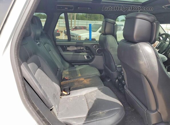 SALGS2SE6MA450127 2021 LAND ROVER RANGE White Vista interior trasera
