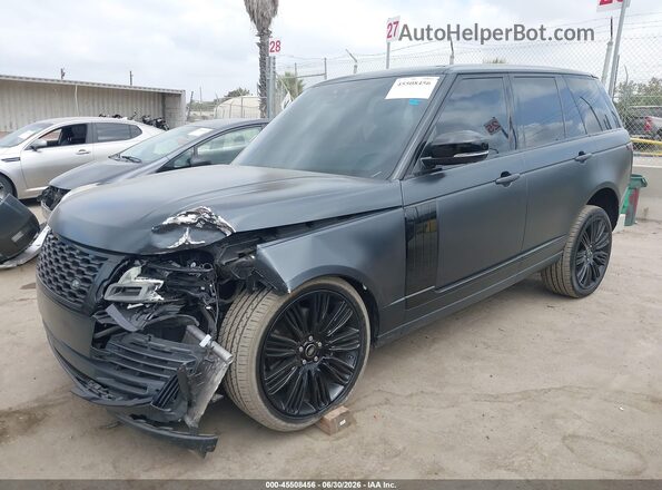 SALGS2SEXMA442340 2021 LAND ROVER RANGE ROVER Black Vista tres cuartos delantera izquierda