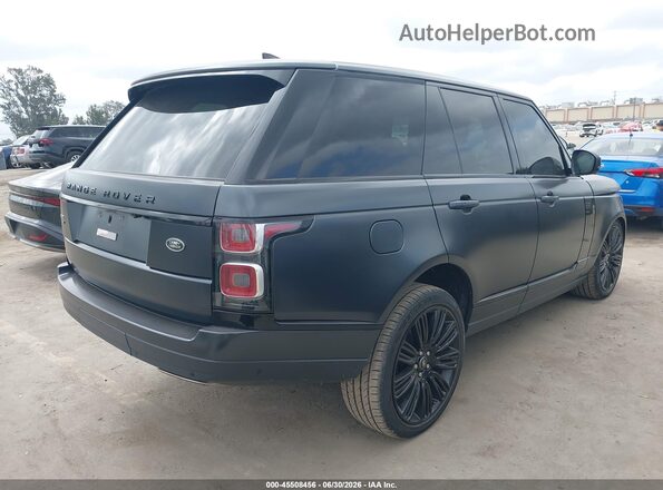 SALGS2SEXMA442340 2021 LAND ROVER RANGE ROVER Black Trasero derecho