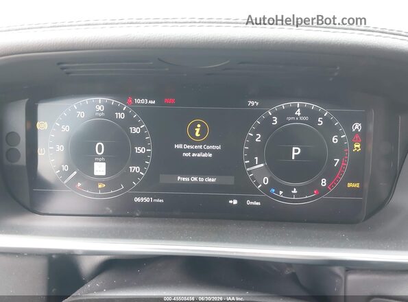 SALGS2SEXMA442340 2021 LAND ROVER RANGE ROVER Black Vista de los asientos traseros
