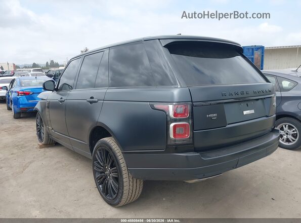 SALGS2SEXMA442340 2021 LAND ROVER RANGE ROVER Black Trasero izquierdo
