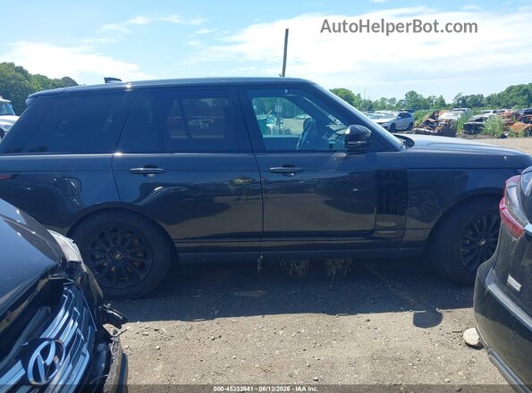 SALGS2SV0KA544629 2019 LAND ROVER RANGE ROVER Black Вид задньої частини салону