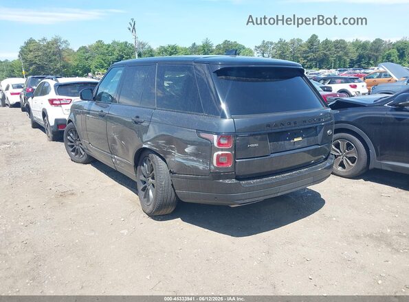 SALGS2SV0KA544629 2019 LAND ROVER RANGE ROVER Black Задня ліва чверть
