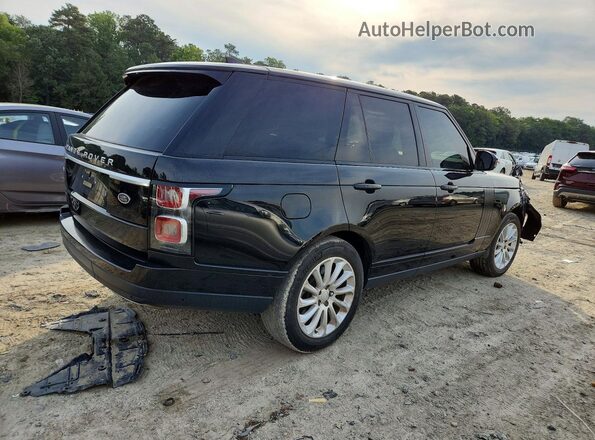 SALGS2SV1KA539293 2019 LAND ROVER RANGE Black Tył prawy