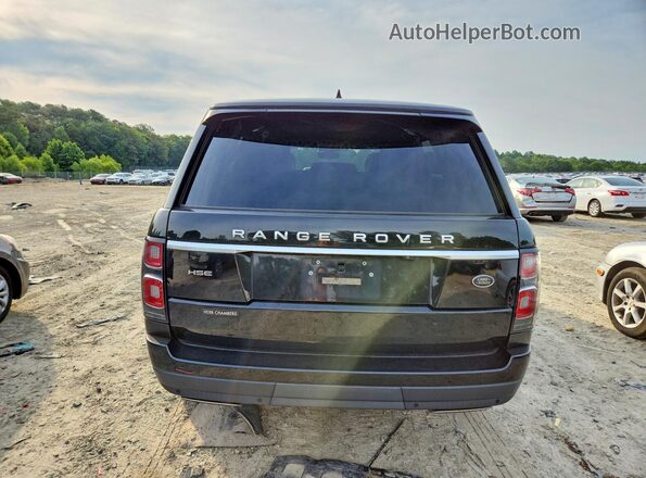 SALGS2SV1KA539293 2019 LAND ROVER RANGE Black Widok z tyłu