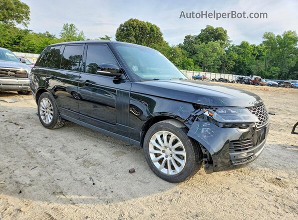 SALGS2SV1KA539293 2019 LAND ROVER RANGE Black Przód prawy