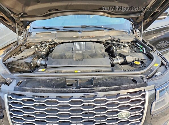 SALGS2SV1KA539293 2019 LAND ROVER RANGE Black Widok komory silnika
